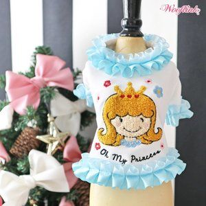 Oh MY Princess by Wooflink in BLUE SIZE 4